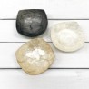 Schaaltje Schelp Vierkant Antraciet