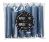 Rustik Lys tafelkaars Cadeau Set - Whaleblue