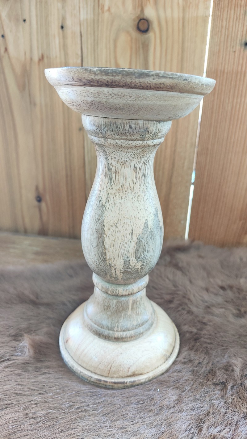 Kandelaar Mango Hout 20 cm